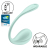 Смарт-віброяйце Satisfyer Smooth Petal Connect App Mint - фото