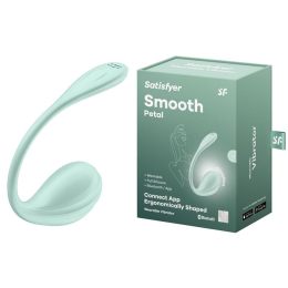 Смарт-віброяйце Satisfyer Smooth Petal Connect App Mint - - фото №8