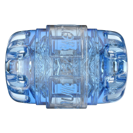 Мастурбатор Fleshlight Quickshot Turbo Blue Ice, компактний, чудово для пар і мінету - - фото №4