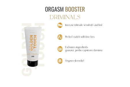 Крем-бустер для клітора Driminals Golden Touch Orgasm Booster 30 мл - фото №2