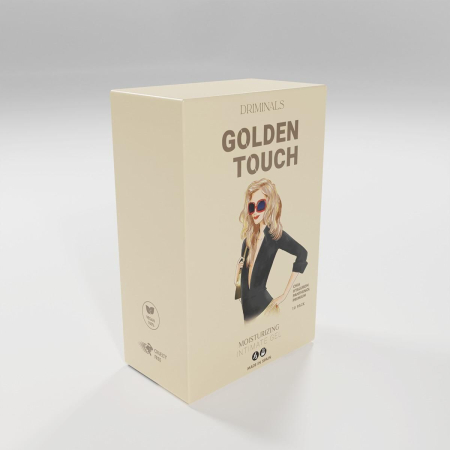 Набір пробников екстразволожувального гель-лубриканту Driminals Golden Touch (10 x 4 мл) - фото
