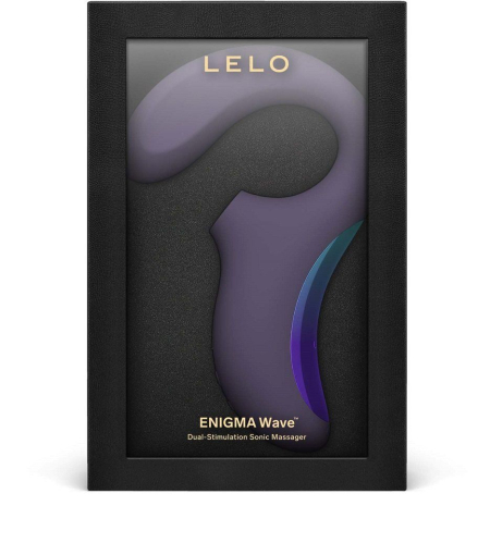 Кліторально-вагінальний звуковий стимулятор LELO Enigma WAVE Cyber Purple, 3 типи стимуляції - фото №6