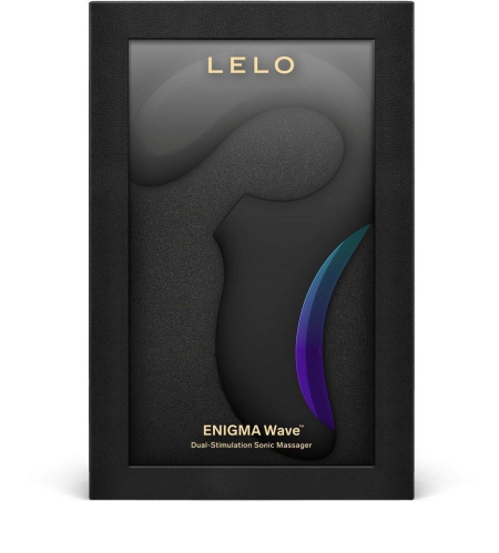 Кліторально-вагінальний звуковий стимулятор LELO Enigma WAVE Black, 3 типи стимуляції - фото №6