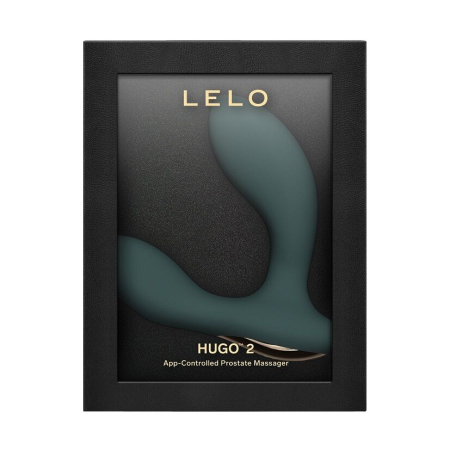 Смарт-масажер простати LELO Hugo 2 Green, 2 мотори, підвищена потужність - фото №4