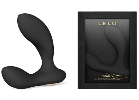 Смарт-масажер простати LELO Hugo 2 Black, 2 мотори, підвищена потужність - фото №2