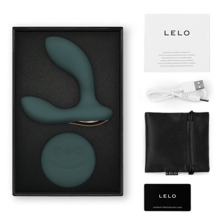 Масажер простати LELO Hugo 2 Remote Green, 2 мотори, дуже потужний, пульт ДК - фото №3