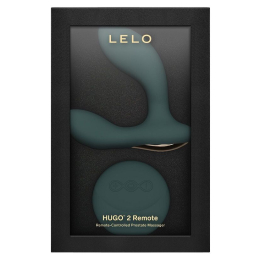 Масажер простати LELO Hugo 2 Remote Green, 2 мотори, дуже потужний, пульт ДК - - фото №4