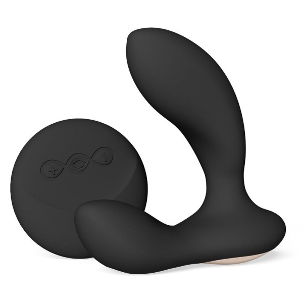 Масажер простати LELO Hugo 2 Remote Black, 2 мотори, дуже потужний, пульт ДК - фото