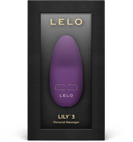 Мінівібратор для клітора LELO Lily 3 Dark Plum, 10 режимів, дуже потужний - - фото №5