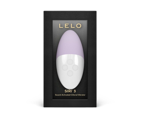 Музичний вібратор для клітора LELO SIRI 3 Calm Lavender, вібрації в ритмі звуків без смартфона №4