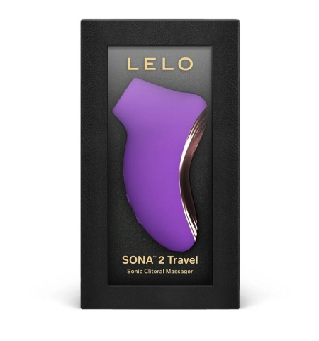 Звуковий стимулятор клітора LELO SONA 2 Travel Purple, тревел-версія, 12 режимів - фото №4