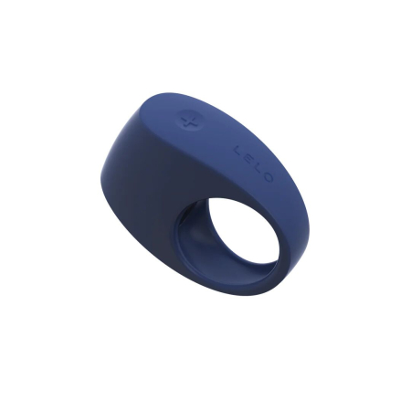 Ерекційне кільце з вібрацією LELO Tor 3 Base Blue, керування зі смартфона - фото №4