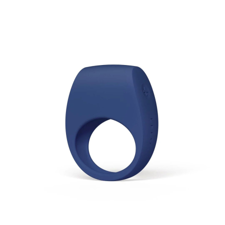 Ерекційне кільце з вібрацією LELO Tor 3 Base Blue, керування зі смартфона - фото