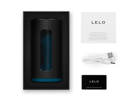 Смарт-мастурбатор LELO F1S V3 Teal, 2 мотори, 8 режимів, стимуляція звуковими хвилями - фото №3