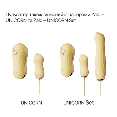 Пульсатор Zalo – AVA Attachment Ivory White для смарт-вібромасажера Zalo – AVA - фото №11
