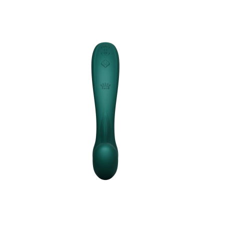 Вібратор-пульсатор з вакуумною насадкою Zalo – Talis G-Spot PulseWave Vibrator Turquoise Green №3