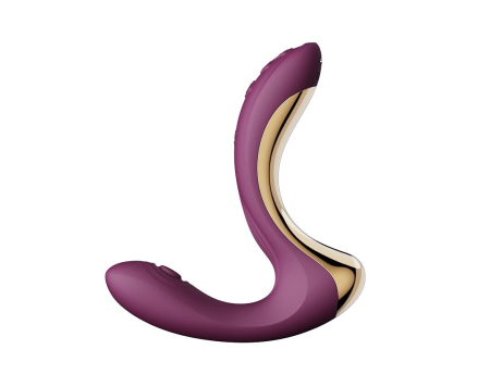 Вібратор-пульсатор з вакуумною насадкою Zalo – Talis G-Spot PulseWave Vibrator Velvet Purple №3