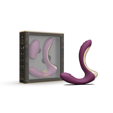 Вібратор-пульсатор з вакуумною насадкою Zalo – Talis G-Spot PulseWave Vibrator Velvet Purple №5