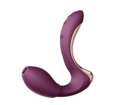 Вібратор-пульсатор з вакуумною насадкою Zalo – Talis G-Spot PulseWave Vibrator Velvet Purple №2