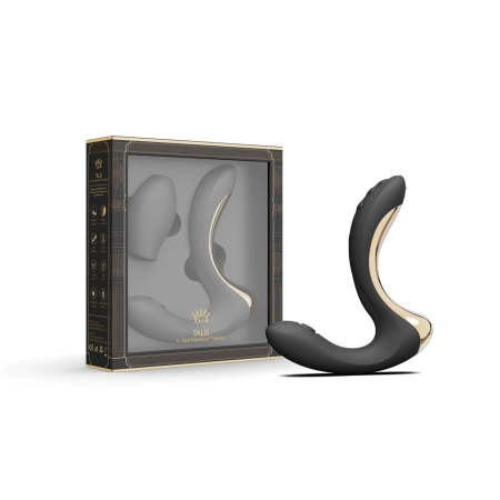 Вібратор-пульсатор з вакуумною насадкою Zalo – Talis G-Spot PulseWave Vibrator Obsidian Black №5