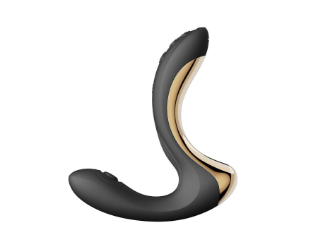 Вібратор-пульсатор з вакуумною насадкою Zalo – Talis G-Spot PulseWave Vibrator Obsidian Black №3
