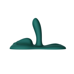 Sit-on-top смарт-вібратор Zalo – Flora Smart Vibrating Pad Turquoise Green, 9 моторів - - фото №4