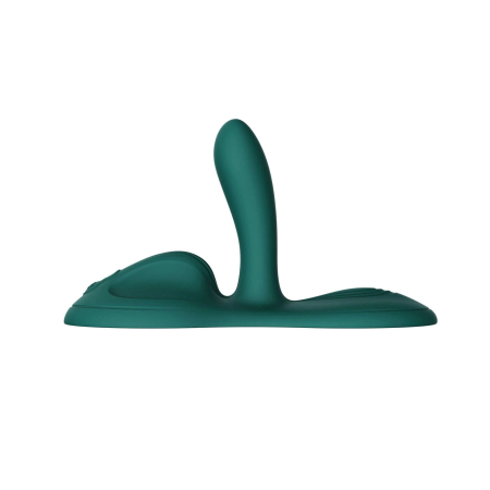 Sit-on-top смарт-вібратор Zalo – Flora Smart Vibrating Pad Turquoise Green, 9 моторів №4
