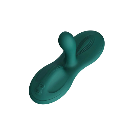 Sit-on-top смарт-вібратор Zalo – Flora Smart Vibrating Pad Turquoise Green, 9 моторів №2