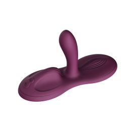 Sit-on-top смарт-вібратор Zalo – Flora Smart Vibrating Pad Velvet Purple, 9 моторів - фото
