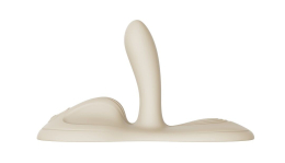 Sit-on-top смарт-вібратор Zalo – Flora Smart Vibrating Pad Ivory White, 9 моторів - - фото №3