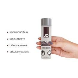 Змазка-крем з кокосовою олією JO Coconut Hybrid ORIGINAL (240 мл) біла - - фото №2