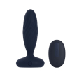 Анальна смарт-вібропробка з пульсацією Svakom Jordan Navy Blue, пульт ДК - фото №1