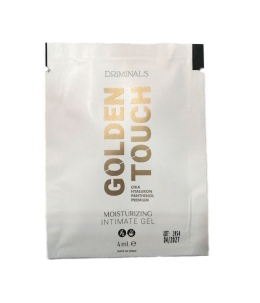Пробник екстразволожувального гель-лубриканту Driminals Golden Touch (4 мл), водна основа - фото