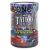 Набір презервативів ONE Tattoo Touch, 100 шт, з рельєфом у вигляді тату, 3 різновиди, паковання-тубус - фото