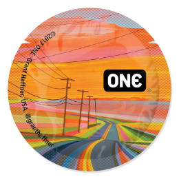 Набір презервативів ONE Classic Select - Artist Collection 100 шт, мегапак тюб - №4