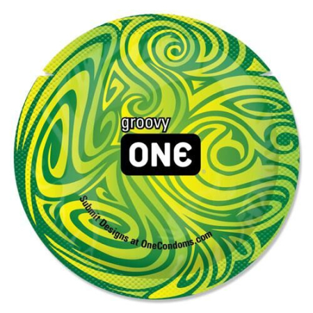 Презерватив ONE Glowing Pleasures, 1 шт, світиться в темряві, зі змазкою - фото №7