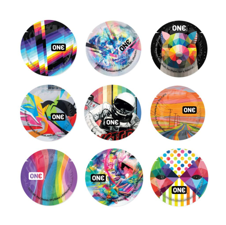 Презерватив ONE Artist Collection 1 шт - фото