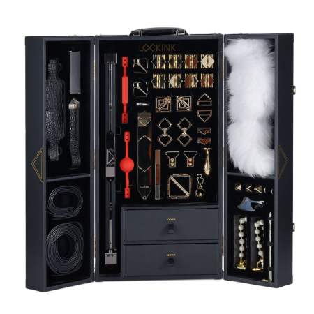 БДСМ-набір LOCKINK All-in-1 BDSM Play Kit - Crocodile Leather - фото №7