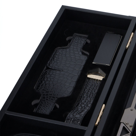 БДСМ-набір LOCKINK All-in-1 BDSM Play Kit - Crocodile Leather - фото №4
