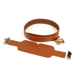 БДСМ-набір LOCKINK Bondage & Restraint Brown Set - - фото №3