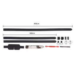 БДСМ-набір LOCKINK Teasing & Impact-Play Black Set - - фото №7