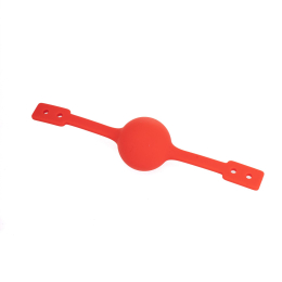 Шкіряний кляп з 2-ма насадками LOCKINK Ball-Gag & Gag-bite Set - Black - - фото №4