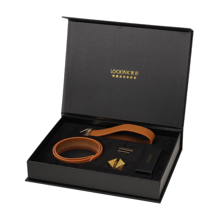 Повідець LOCKINK Tied Collar with Leash Set - Brown №6