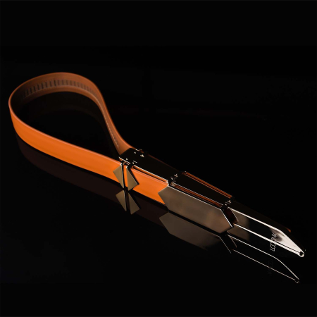 Регульована шльопалка LOCKINK Adjustable Slapper for Impact Play - Brown - фото №2