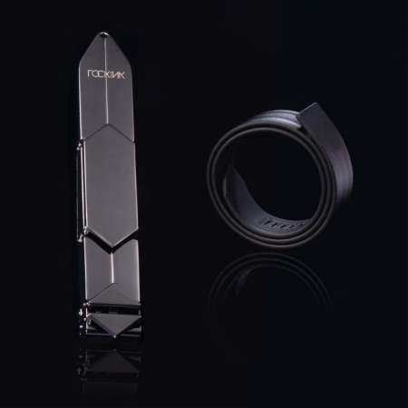Регульована шльопалка LOCKINK Adjustable Slapper for Impact Play - Black - фото №4