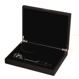 Регульована шльопалка LOCKINK Adjustable Slapper for Impact Play - Black - фото