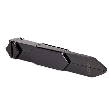 Регульована шльопалка LOCKINK Adjustable Slapper for Impact Play - Black - фото №8
