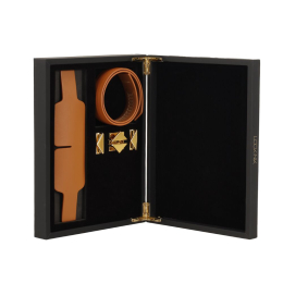 Маска на очі LOCKINK Blindfold Kit- Brown - - фото №6