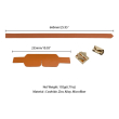 Маска на очі LOCKINK Blindfold Kit- Brown Маска на очі LOCKINK Blindfold Kit- Brown - фото №9