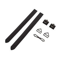 Наручники LOCKINK Wristcuffs/Anklecuffs Black Set - - фото №8